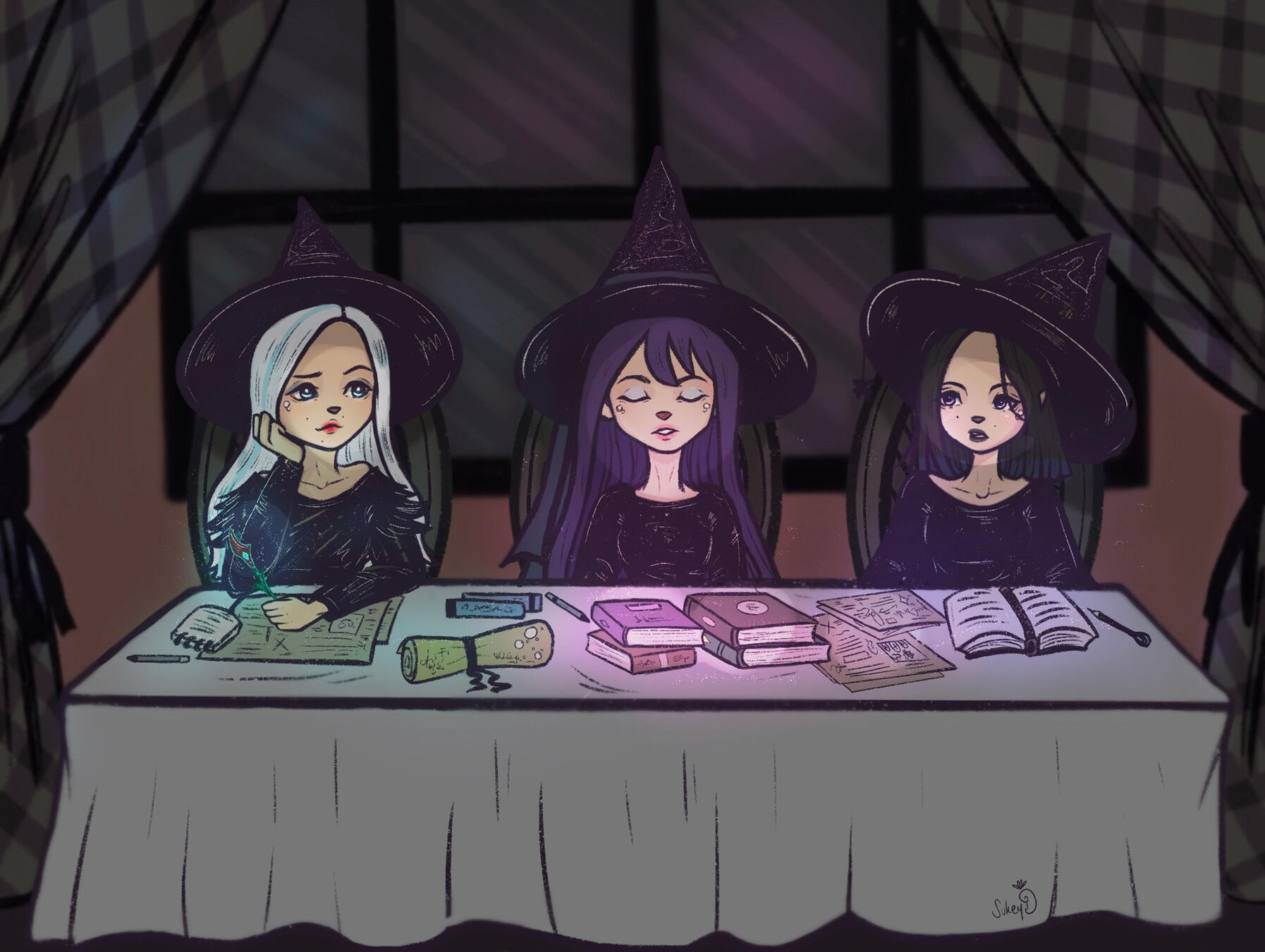 These are my original characters.