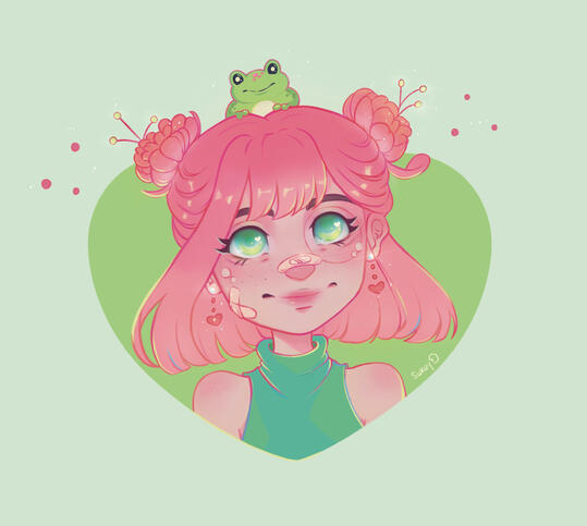 This is a Draw this in your style challenge I did. Created in 2023.